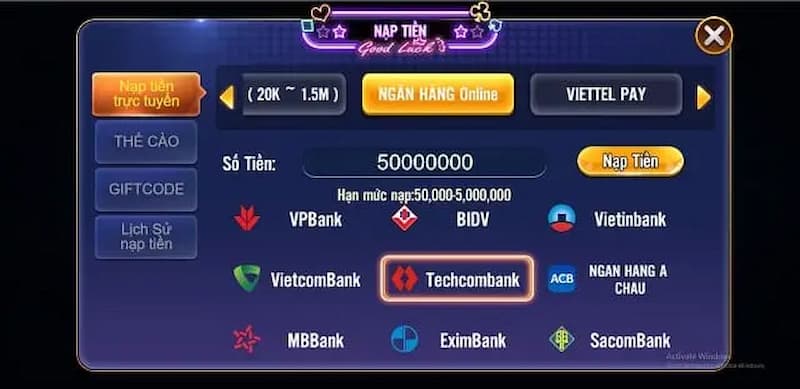 rút tiền v8 club về tài khoản